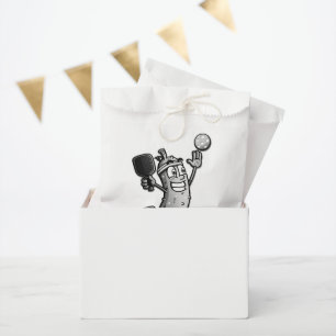 Pickleball Star Favor Bag