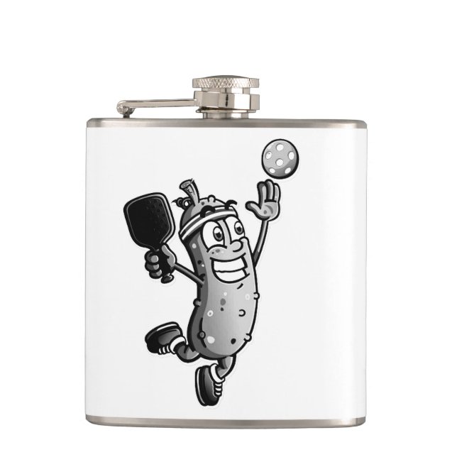 Pickleball Star Flask (Front)