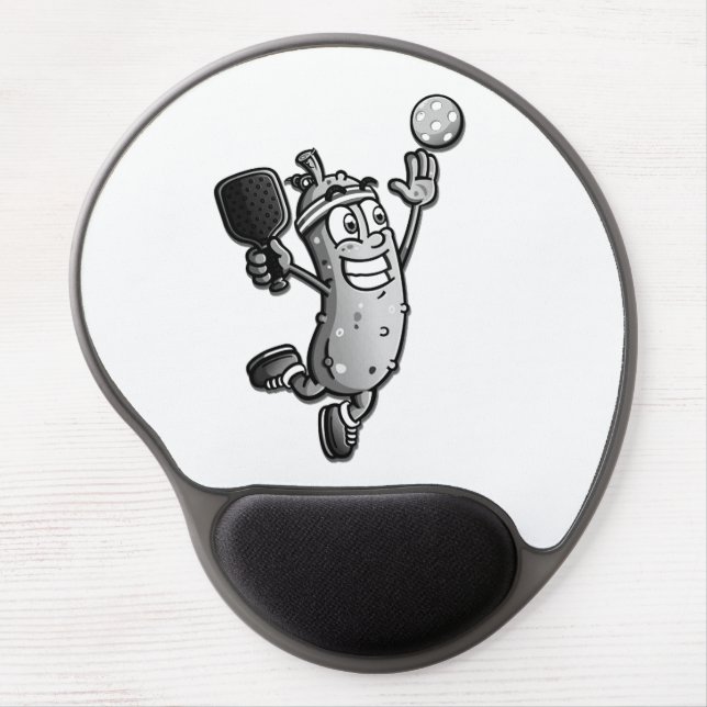 Pickleball Star Gel Mouse Pad (Front)