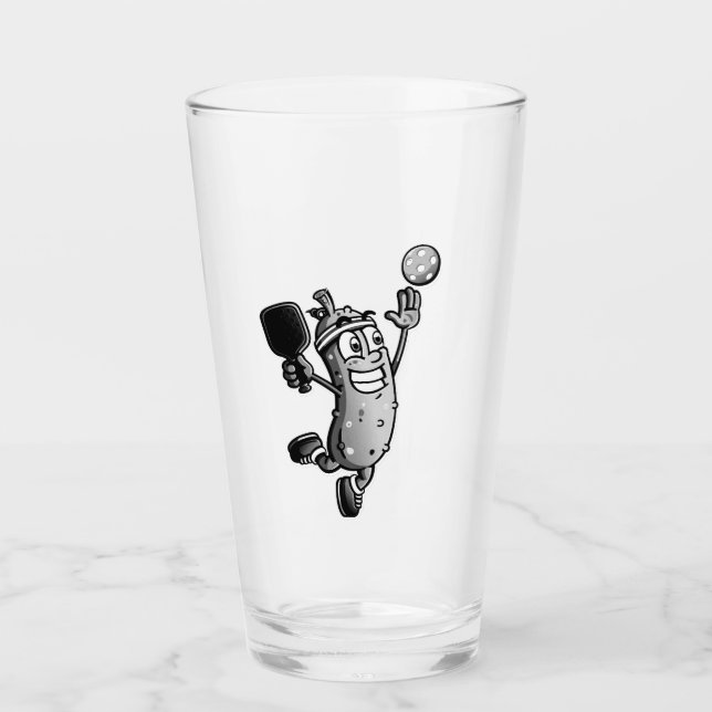 Pickleball Star Glass (Front)