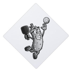 Pickleball Star Graduation Cap Topper