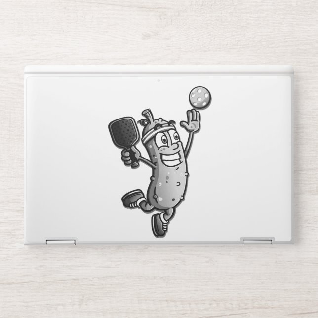 Pickleball Star HP Laptop Skin (Front)