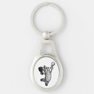 Pickleball Star Keychain