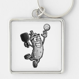 Pickleball Star Keychain