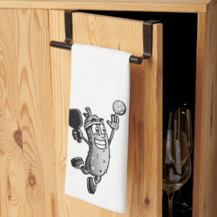 Pickleball Star Kitchen Towel