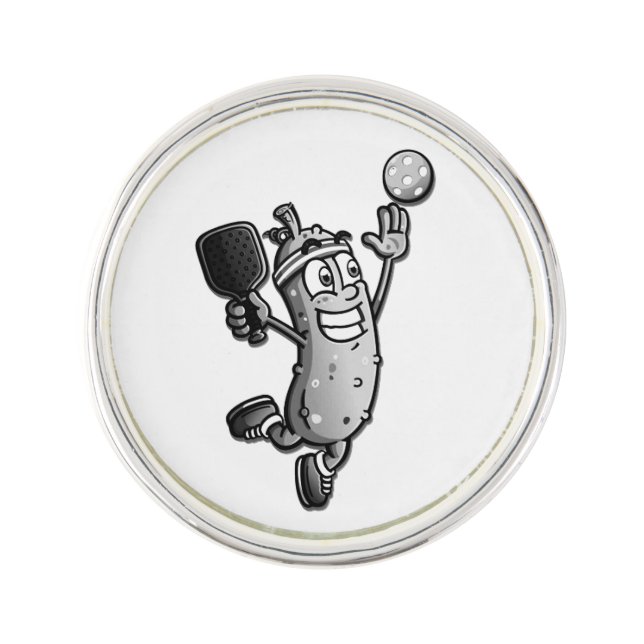 Pickleball Star Lapel Pin (Front)
