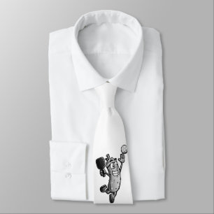 Pickleball Star Neck Tie