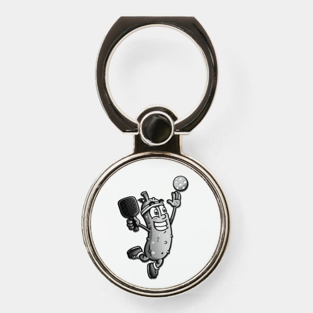 Pickleball Star Phone Ring Stand (Front)