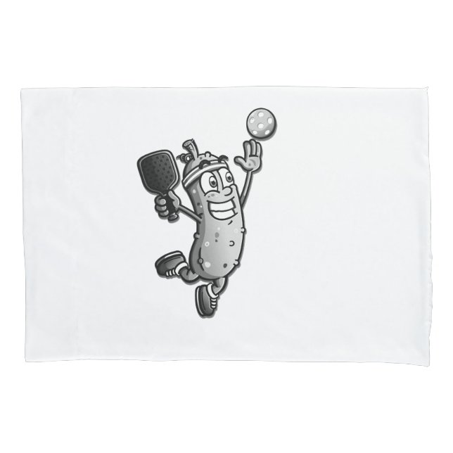 Pickleball Star Pillow Case (Front)