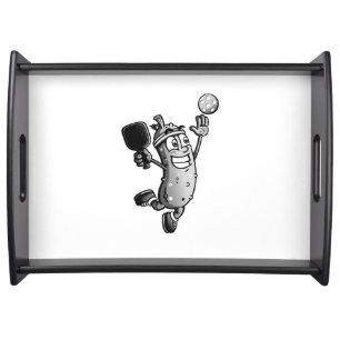 Pickleball Star Serving Tray