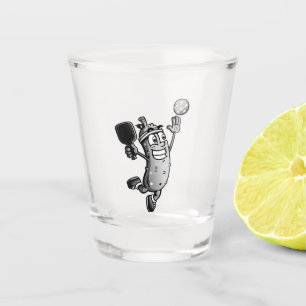Pickleball Star Shot Glass