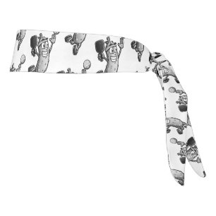 Pickleball Star Tie Headband