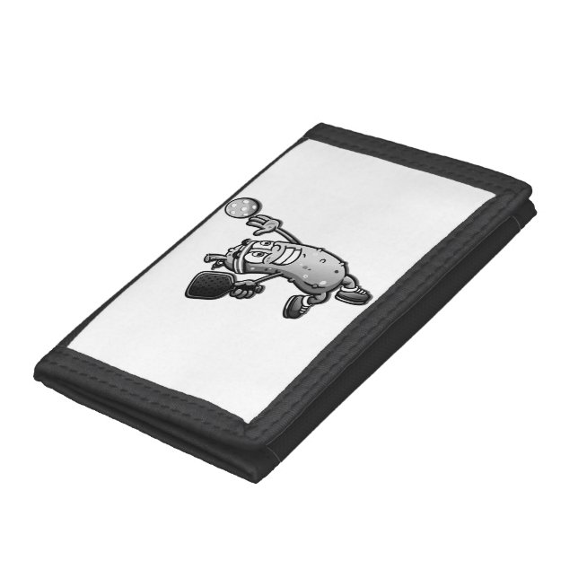Pickleball Star Tri-fold Wallet (Bottom)