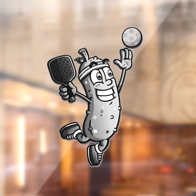 Pickleball Star Window Cling (Sheet 2)