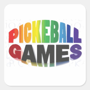 Pickleball Sticker