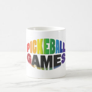 Pickleball Sticker Coffee Mug