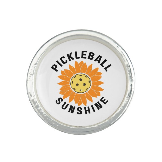 Pickleball sunshine ring (Front)