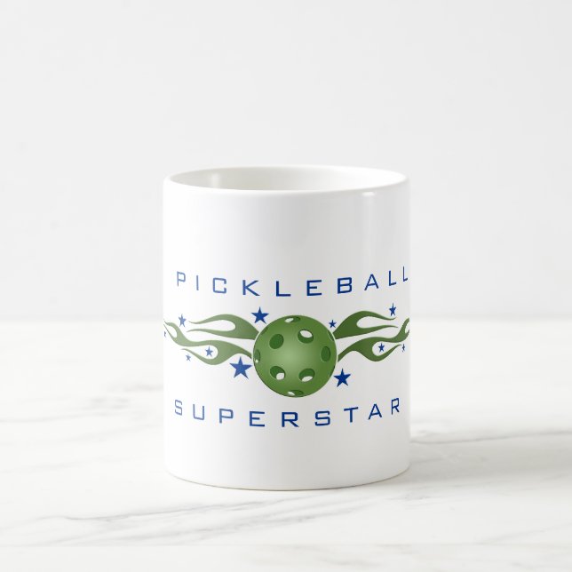 Pickleball Superstar Coffee Mug (Center)