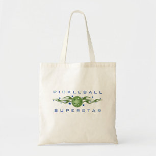 Pickleball Superstar Tote Bag