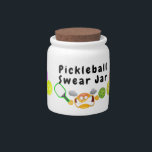Pickleball Swear Jar<br><div class="desc">Fun pickleball swear jar</div>
