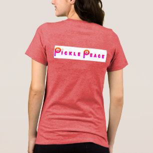Pickleball T by Pickle Peace Tri-Blend Shirt