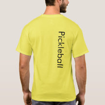 Pickleball T-Shirt Citrus Yellow