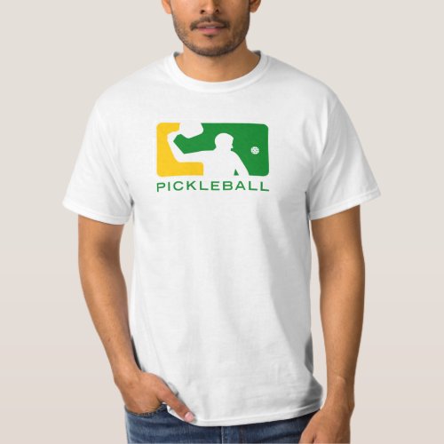 Pickleball T_shirt Sports GreenWhite T_Shirt