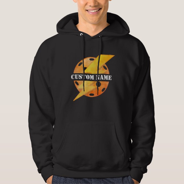 Pickleball Team Hoodie - Personalized Name Sweats (Front)