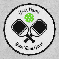 Pickleball Team Patch With Name And Team Name