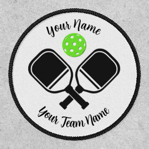 Pickleball Team Patch With Name And Team Name