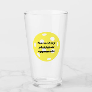 Pickleball Tears of my Opponents Funny Beer Pint Glass