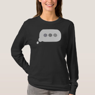 Pickleball Text Message Chat Bubble  Pickleball Pl T-Shirt
