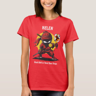 Pickleball The Drop Ninja: Silent but Deadly  T-Shirt