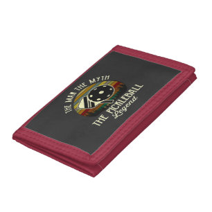 Pickleball- The Man, The Myth, The Legend Trifold Wallet