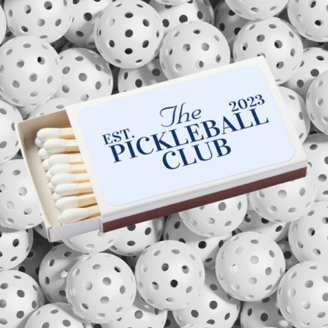 Pickleball themed party  matchboxes (Creator Uploaded)