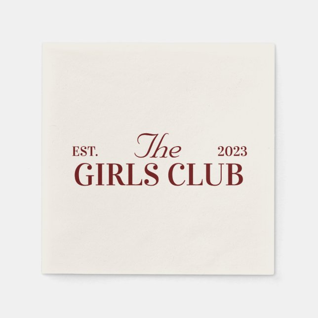 Pickleball themed party  napkins (Front)