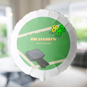 Pickleball Themed Sports Dinking Birthday Party Balloon