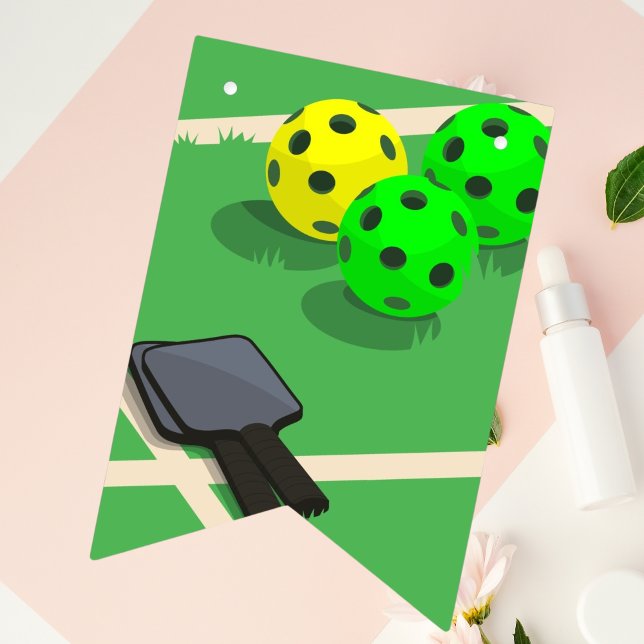 Pickleball Themed Sports Dinking Birthday Party Bunting Flags (Creator Uploaded)