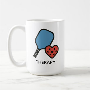 Pickleball Therapy Coffee Mug