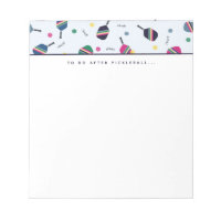 Pickleball To Do After Pickleball Dink Notepad