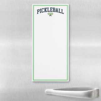 Pickleball to do list magnetic notepad
