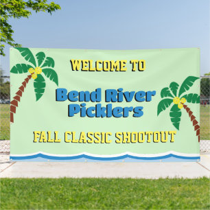Pickleball Tournament Welcome Banner