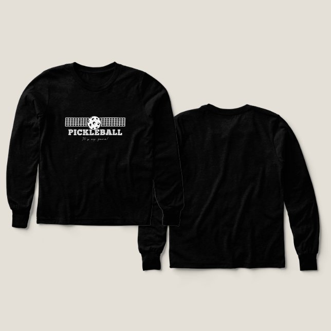 Pickleball Tri-Blend Shirts (Design Front & Back)