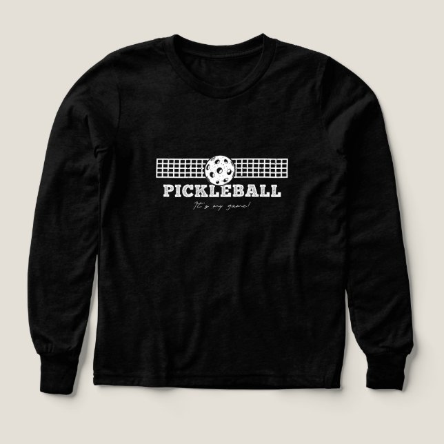 Pickleball Tri-Blend Shirts (Design Front)