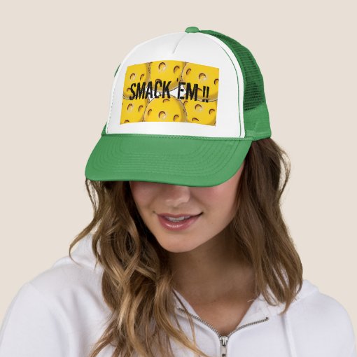 Pickleball trucker hat Zazzle