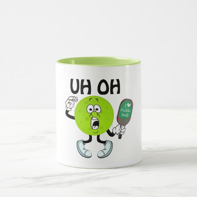 Pickleball "Uh Oh" Mug (Center)