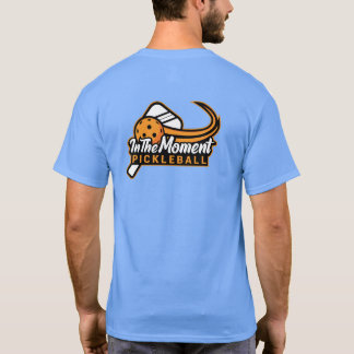 Pickleball Unisex T-Shirt Pocket & Back Logo