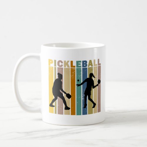 Pickleball Vintage Distressed Retro Players 1  Coffee Mug