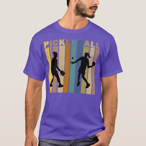 Pickleball Vintage Distressed Retro Players 1 T_Shirt