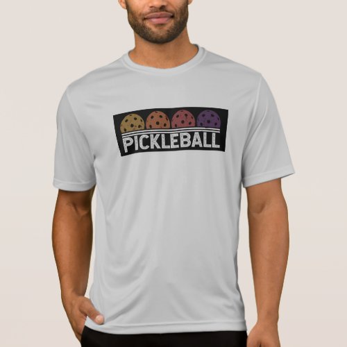 Pickleball Vintage Funny Paddle Sports T_Shirt